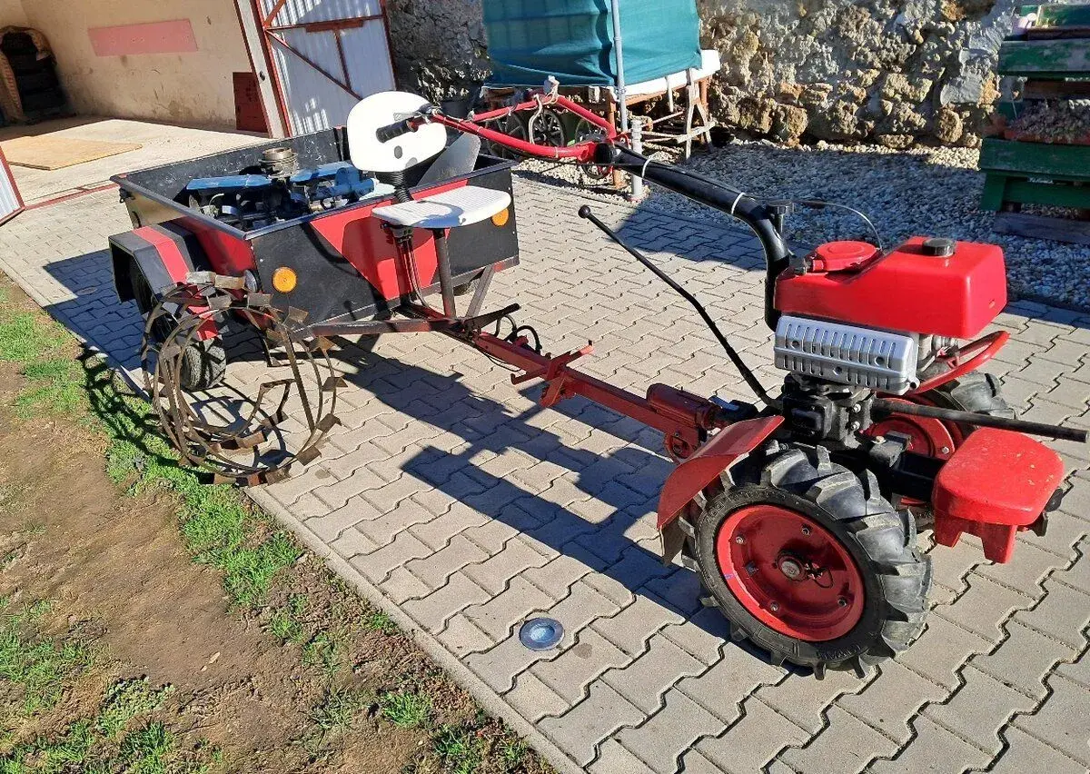 Malotraktor Agzat + príslušenstvo