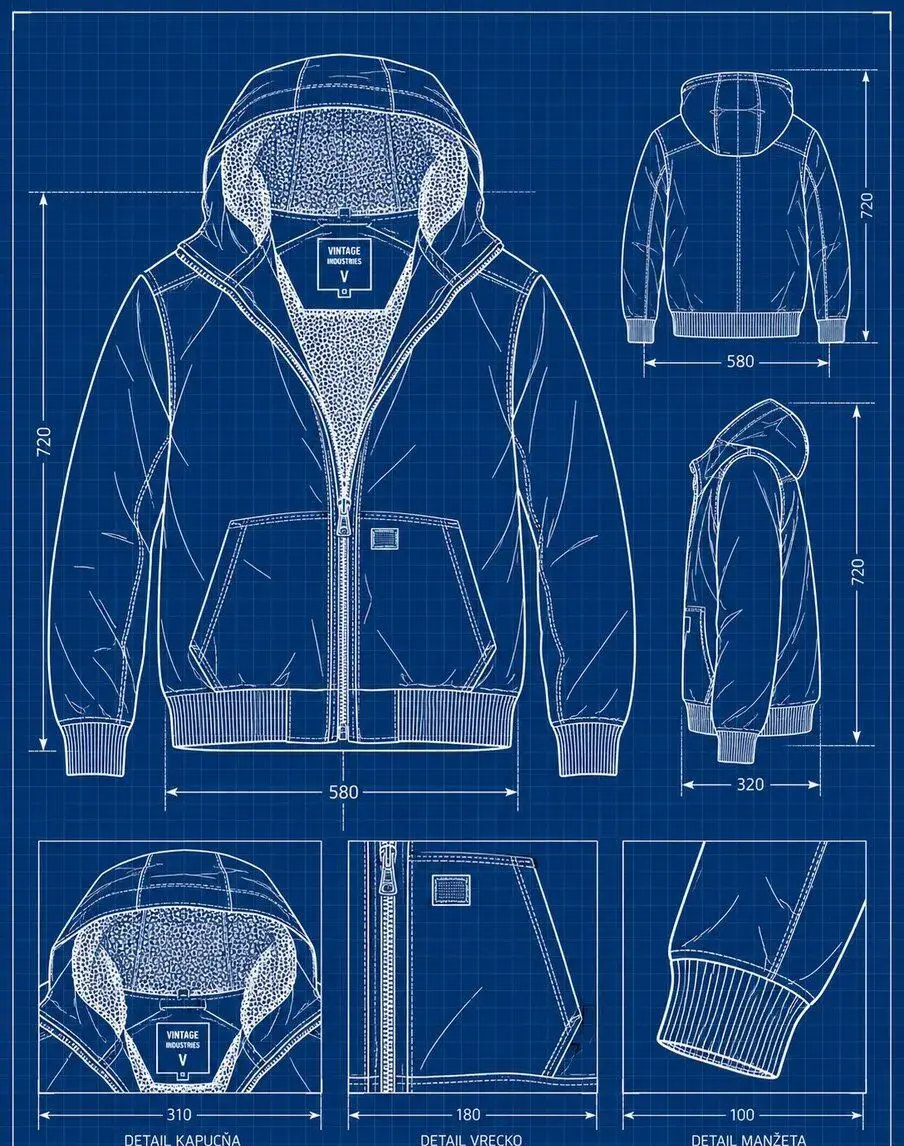 Pánska zimná bunda Vintage Industries Datton