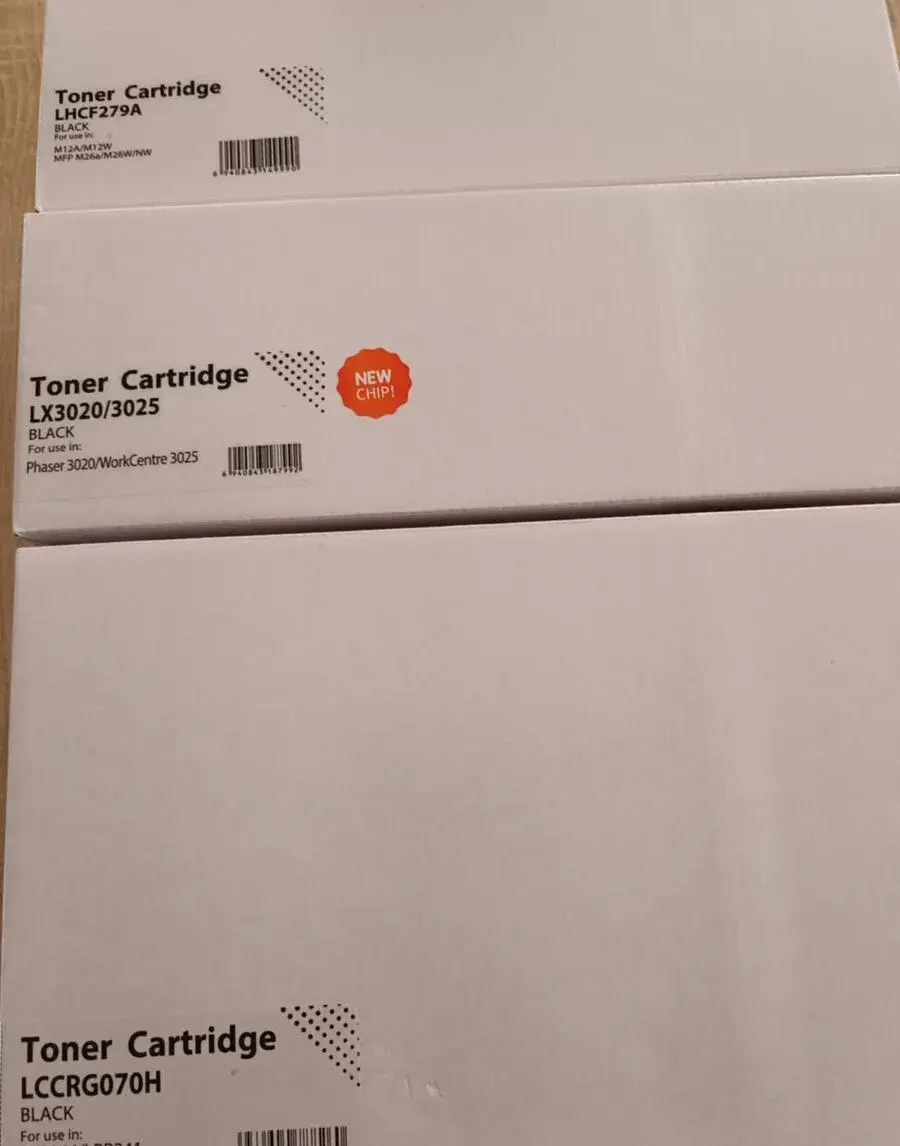 Kompatibilné tonery