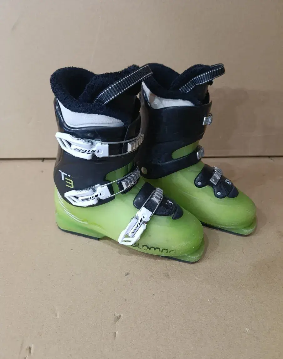 LYŽIARKY SALOMON T3 GREEN 25.5 MP