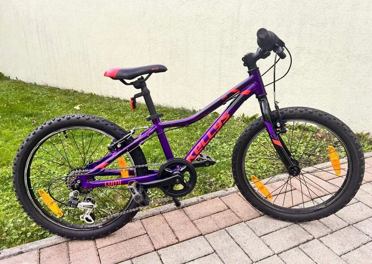 Ľahký hliníkový bicykel Kellys Lumi 30 (veľkosť 20”)