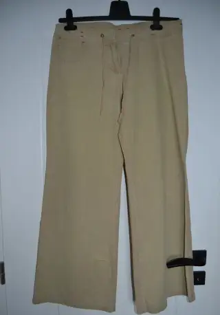 Dámske bledé nohavice, veľkosť L