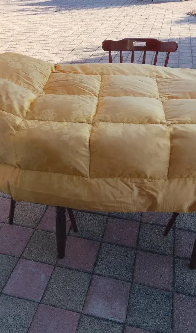 Paplón z domáceho peria