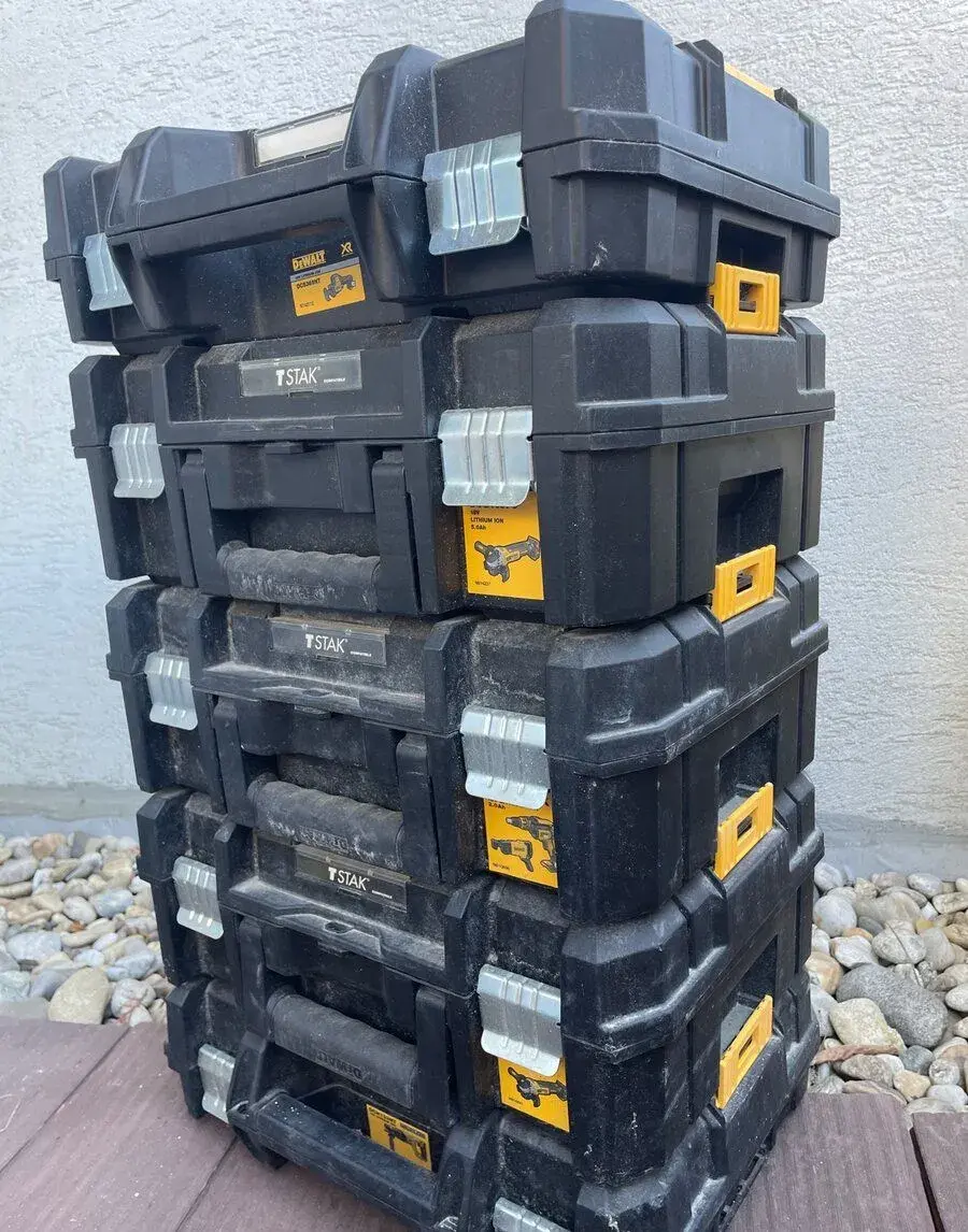 SET 5ks DEWALT TSTAK - 100€ | 5 originálnych boxov