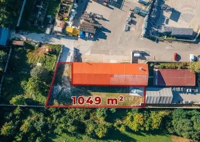 Prenájom pozemku 1049 m2, Nitra – 150 m od vstupu na R1