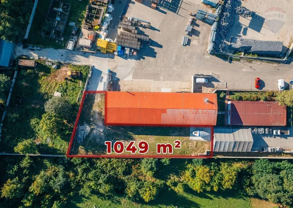 Prenájom pozemku 1049 m2, Nitra – 150 m od vstupu na R1