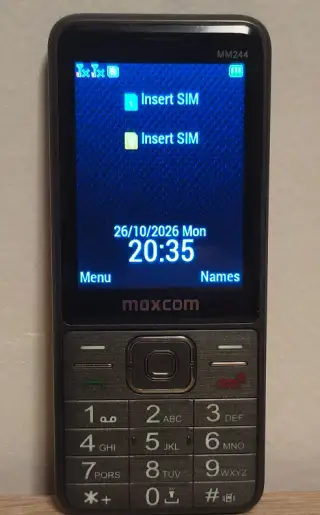 Mobil Maxcom MM244 Dual SIM