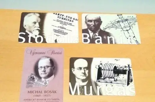 Slovaci - SET telefonnych kariet cena spolu CENA SPOLU
