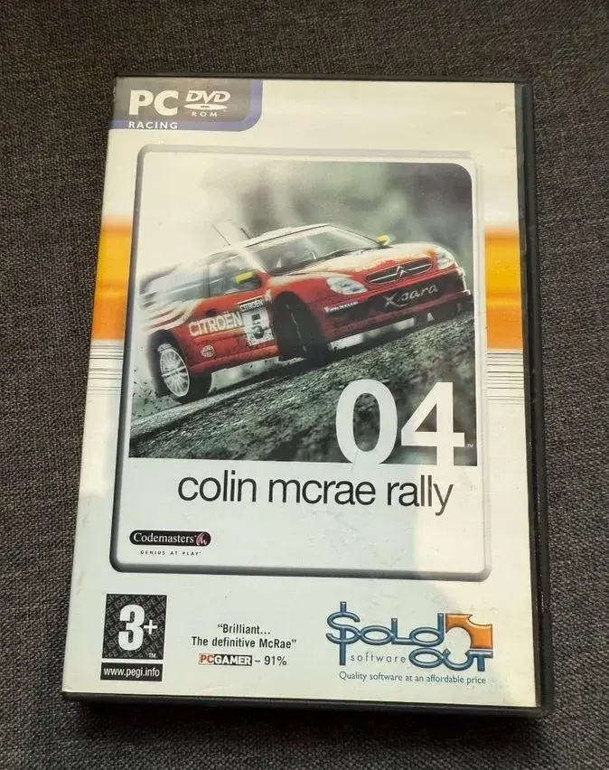PC hra: Colin McRae Rally 04 (DVD-ROM)