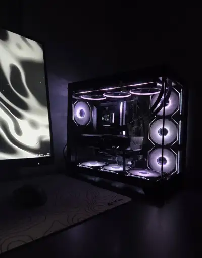 PC 9070xt ryzen 7 9800x3d 32gb ddr5 1TB ssd