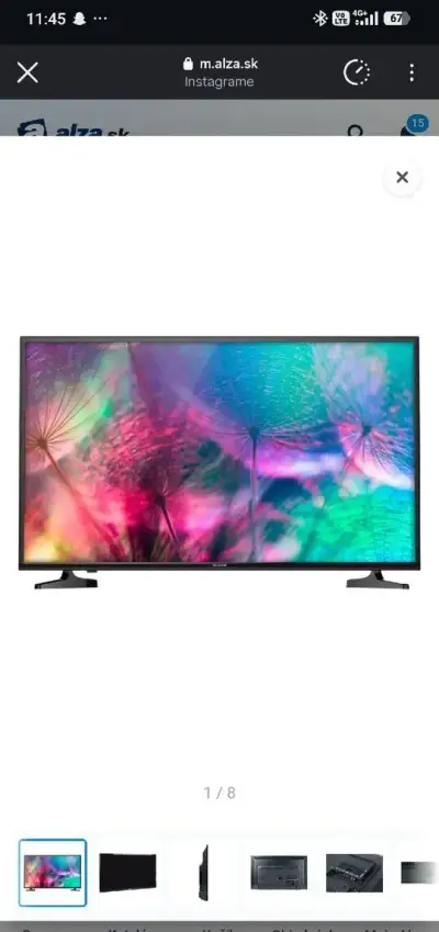 43" Sencor SLE 43F58TCS
