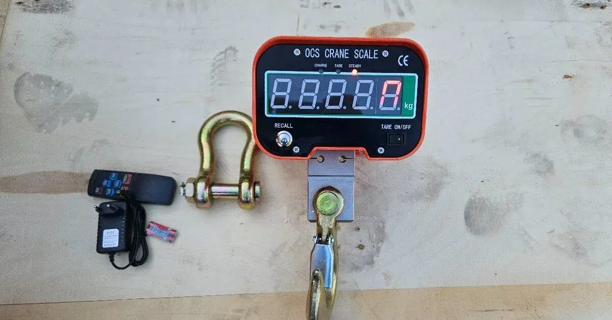 Závesná žeriavová váha OCS do 3 000 kg