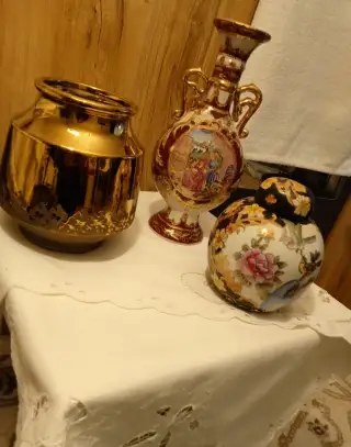 Súprava zlatých dekorácií