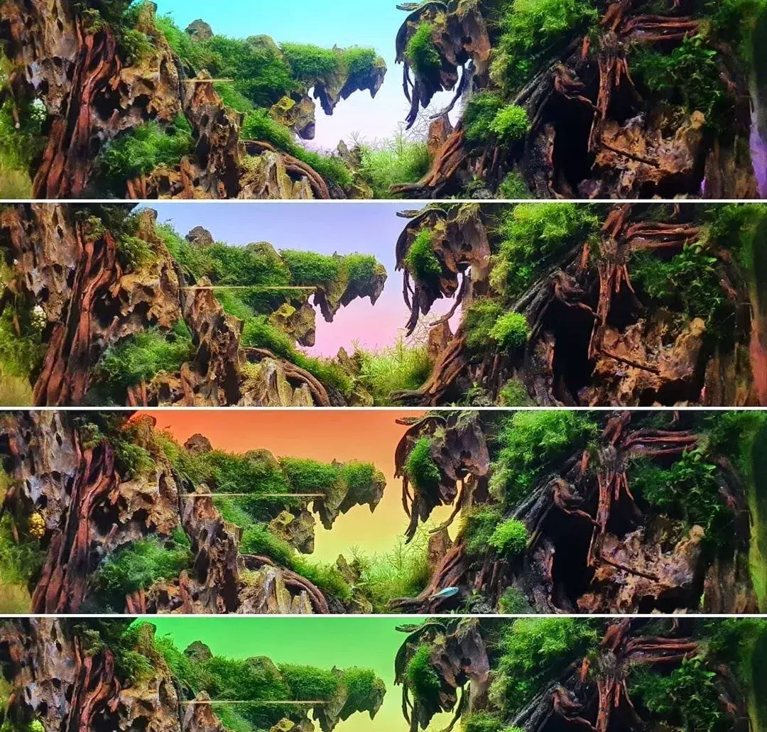 Akvarium Led panel 170x65cm / RGB SMART