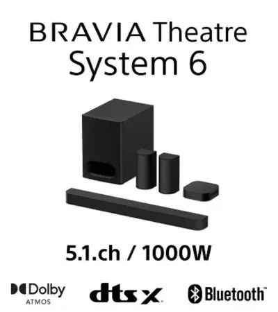 Soundbar Sony Bravia Theatre System 6