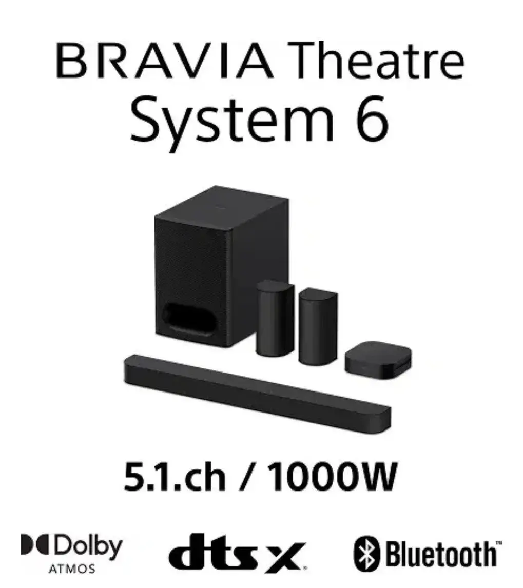 Soundbar Sony Bravia Theatre System 6