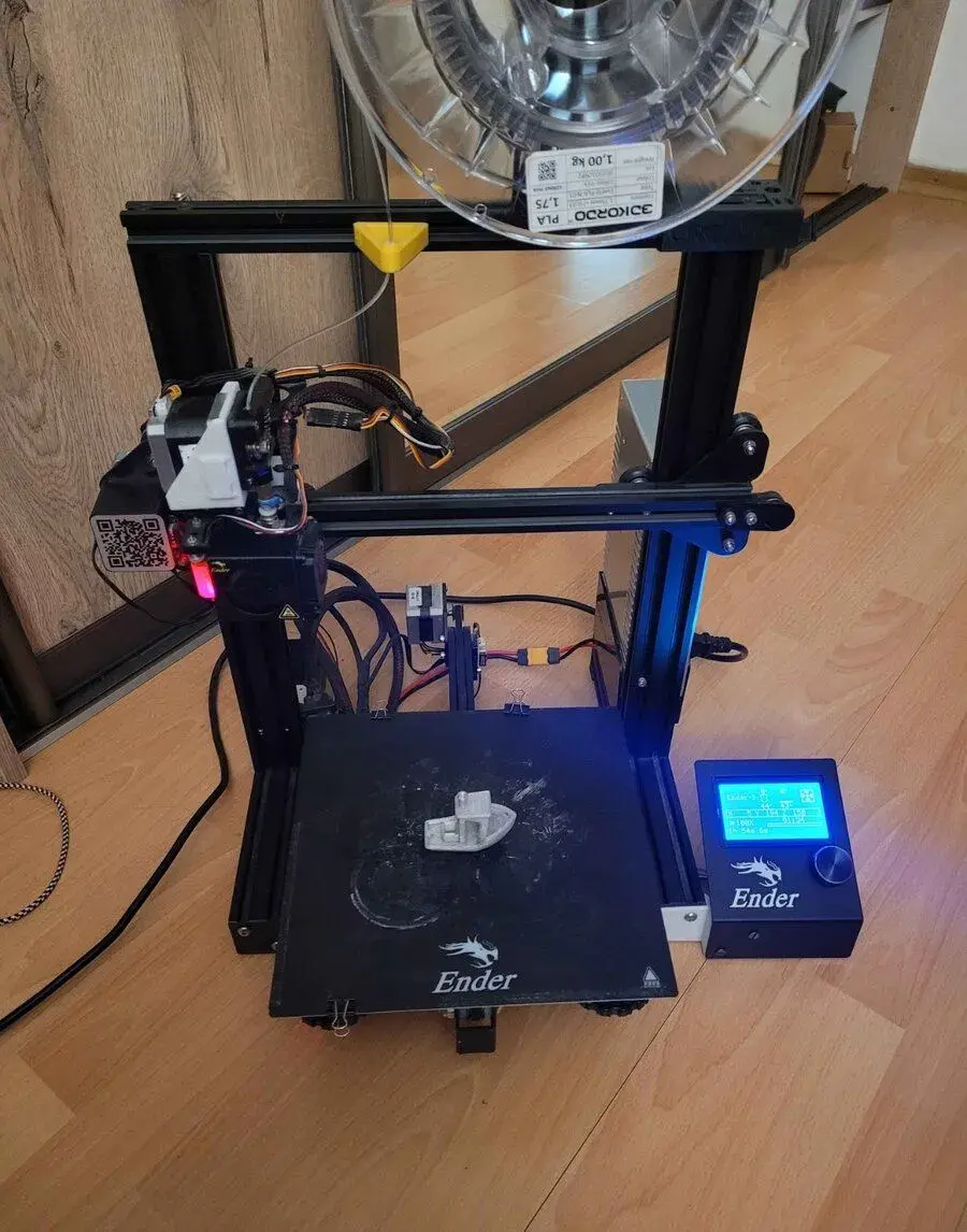 3D tlačiareň Creality Ender 3 – BLTouch, silent doska