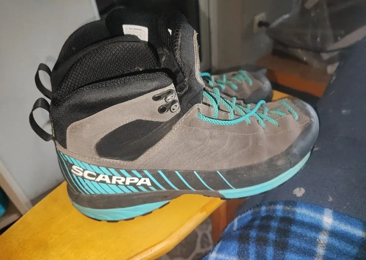 Scarpa Mescalito Mid GTX shark/azure 46