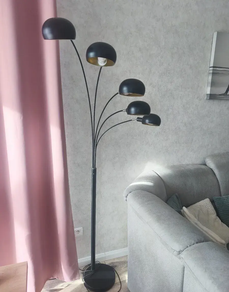 Stojaca lampa 5 svetlová - 198cm