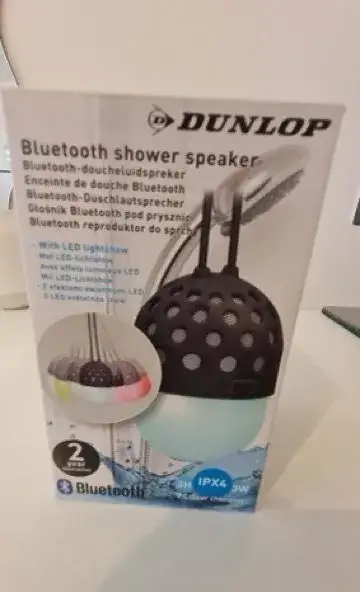 Dunlop Bluetooth shower speaker - 3W - nový