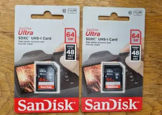 Sandisk Ultra SDXC UHS-I Card 64GB