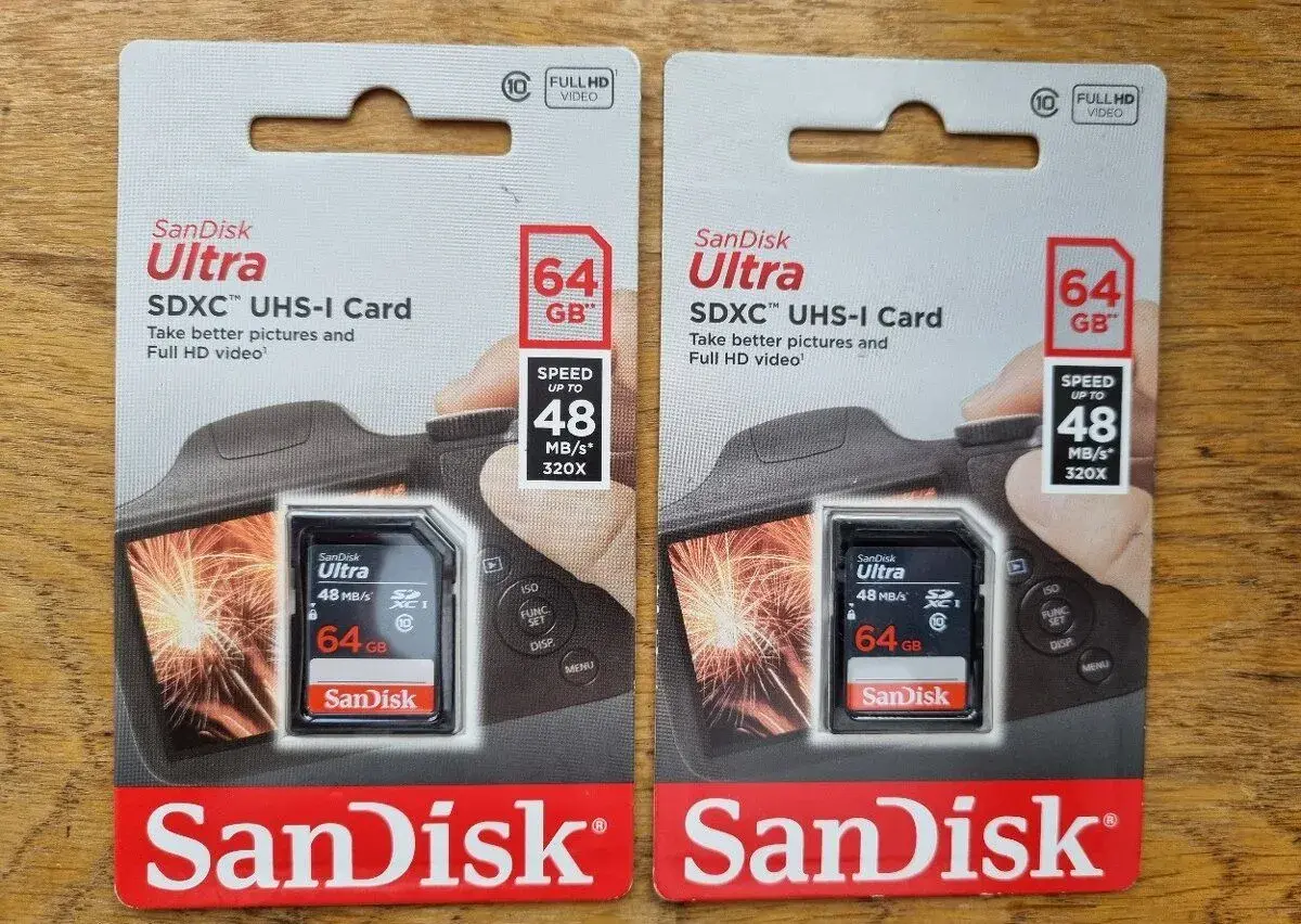 Sandisk Ultra SDXC UHS-I Card 64GB