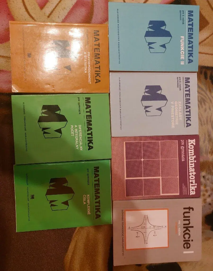 Učebnice matematiky pre gymnázia