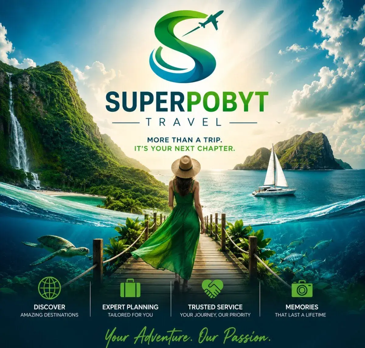 🌴Spojte vaše ubytovanie so SUPERPOBYT Travel Propagácia🌴