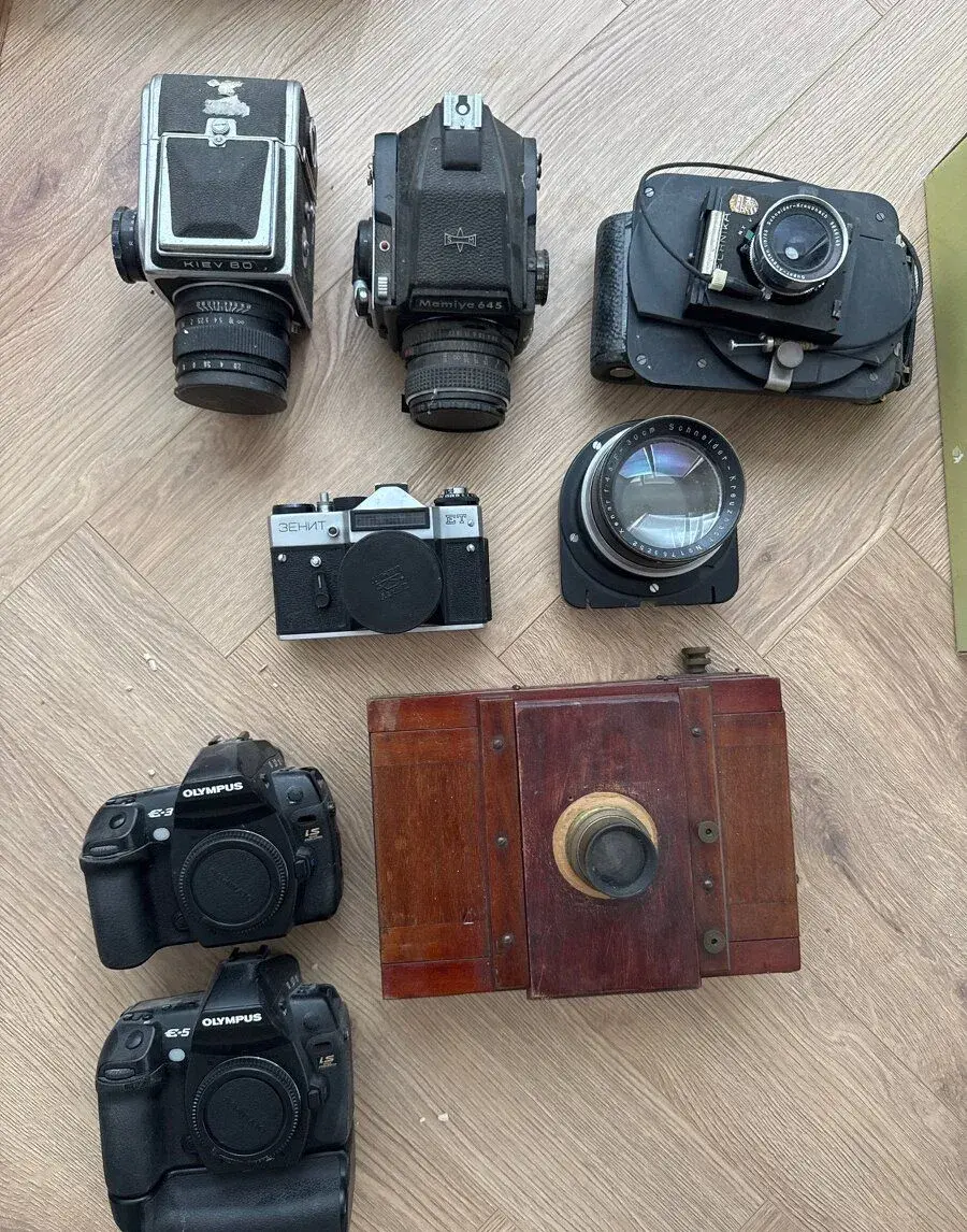 Poctivú fototechniku / Rozpredaj zbierky – Linhof, Ma