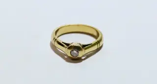 14k zlatý prsteň 0,14ct ✨✨✨