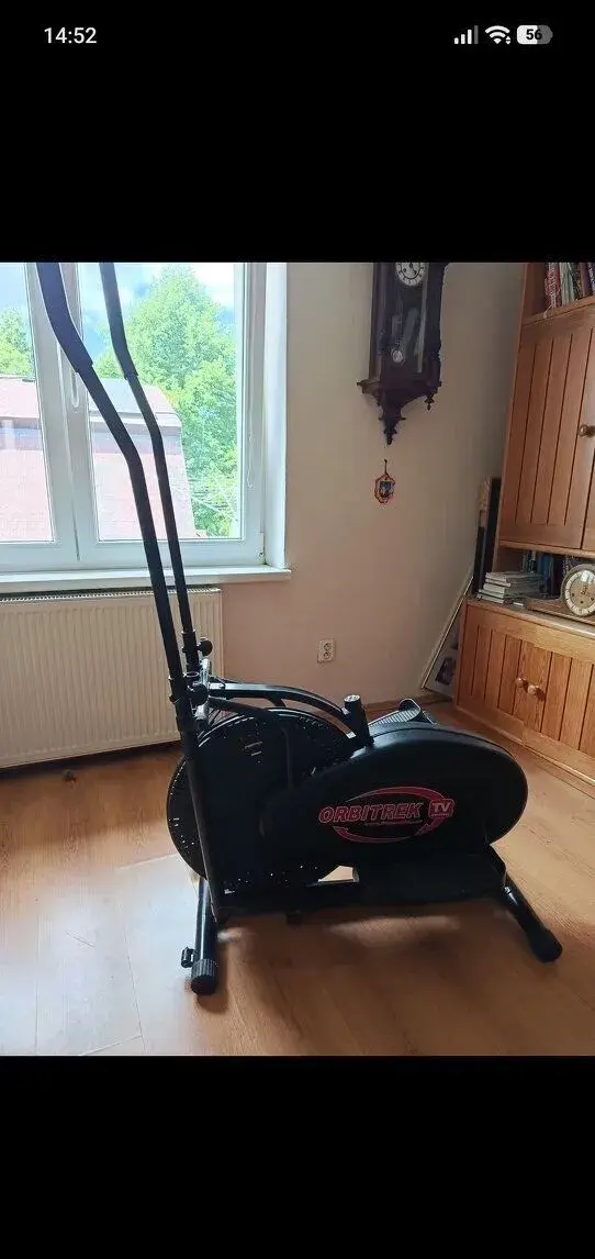 Eliptický trenažér stacionárny bicykel