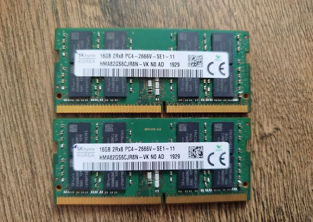 SODIMM DDR4 32GB /2x 16GB/ 2666MHz Sk hynix