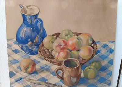 Obraz - starý akvarel