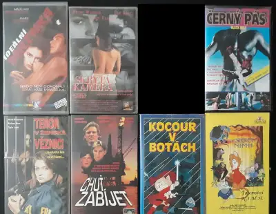 VHS kazety 1