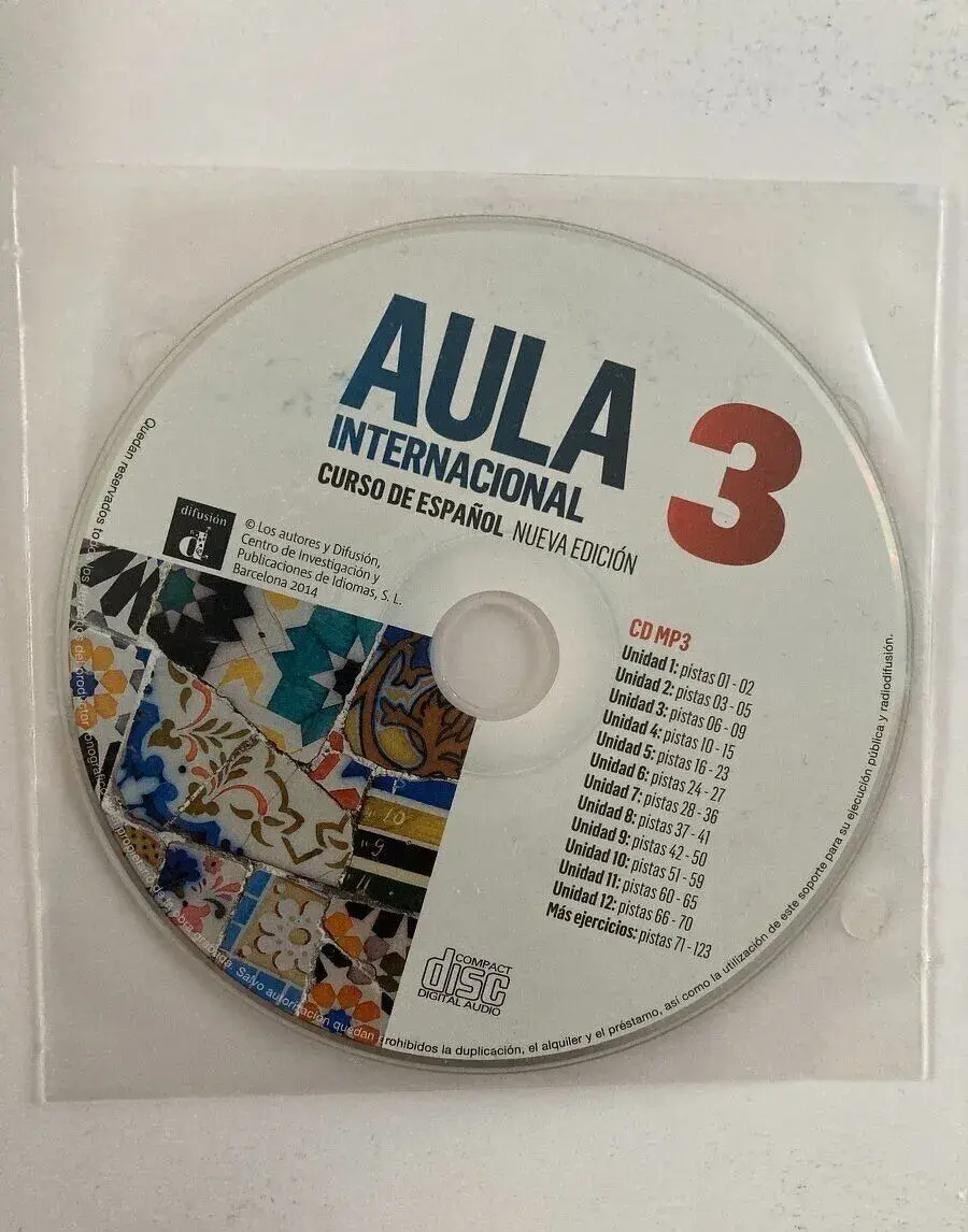španielska učebnica Aula 3 International s CD