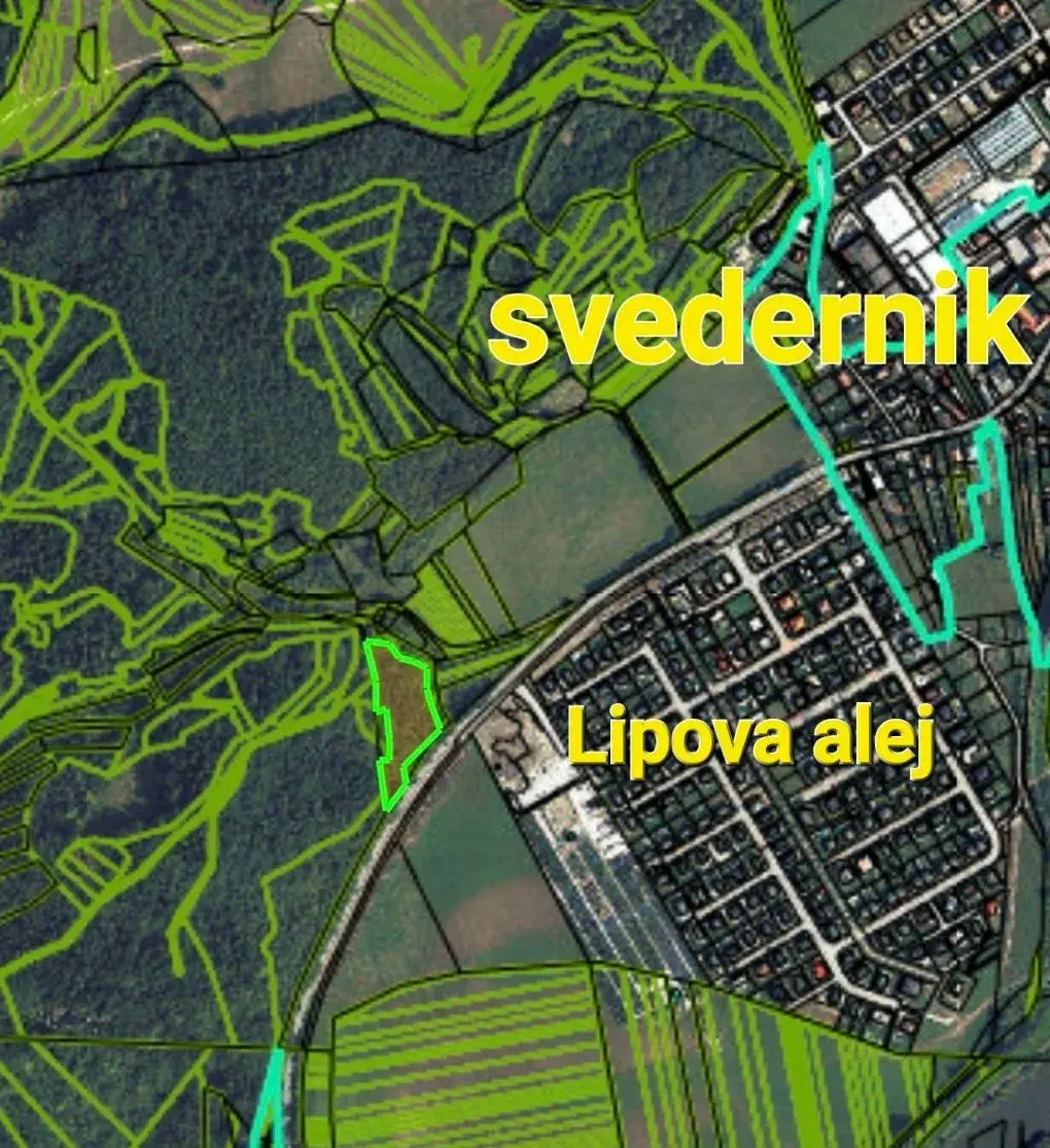 Pozemok Žilina - Svedernik