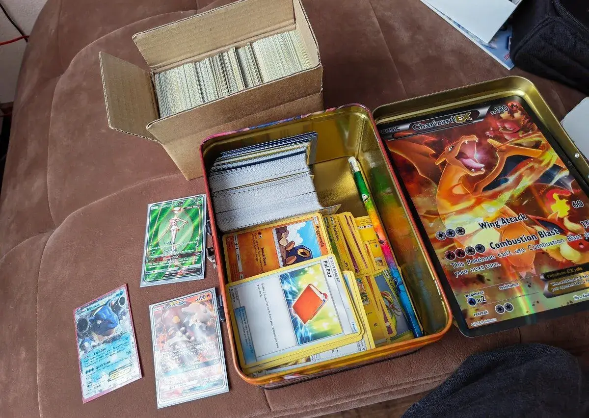 Pokemon karty velke mnozstvo
