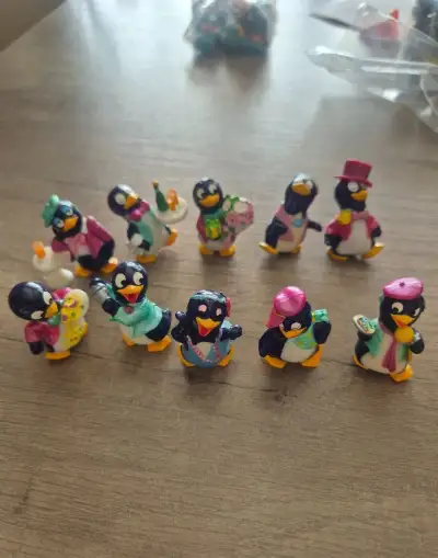 Kinder figurky - pingo párty