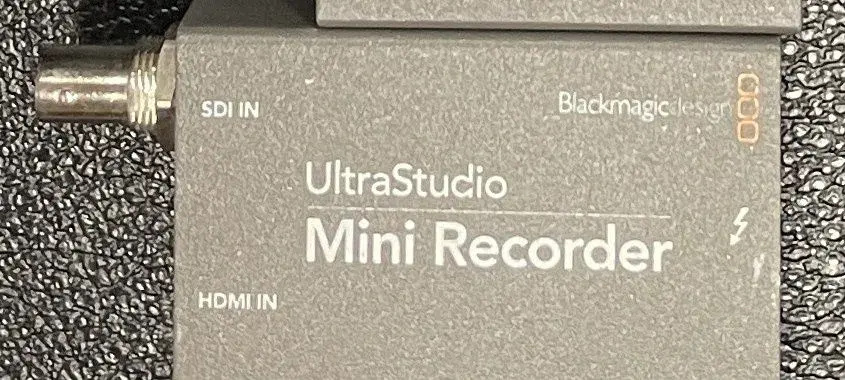 Blackmagic UltraStudio Mini Recorder Thunderbolt SDI/HDMI