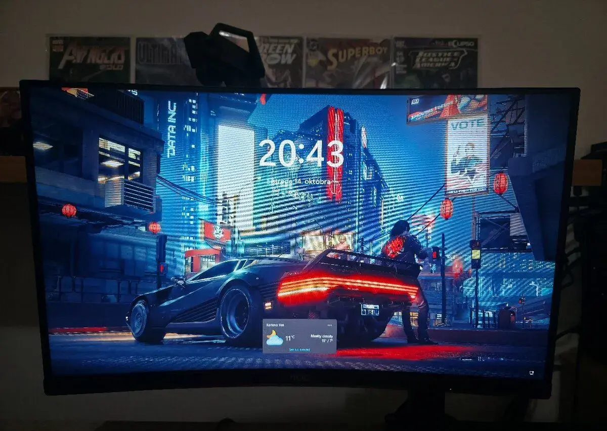 Herný monitor AOC 24" 144Hz IPS (1ms, FreeSync, DP / HDMI)