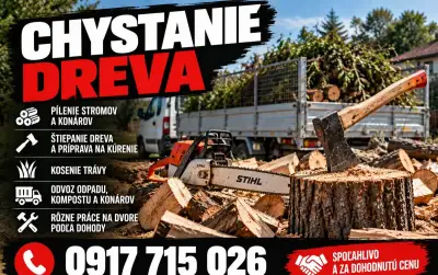 Rôzne práce na dvore – rýchlo a spoľahlivo