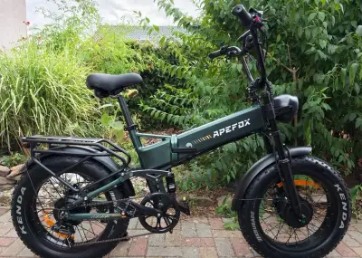 Štýlový skladací 2-motorový fat ebike 20x4.0"1500W,22.5Ah,5