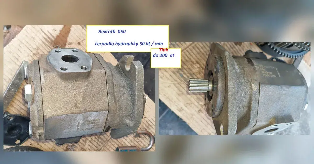 Rexroth čerpadlá hydrauliky strojov - / nové