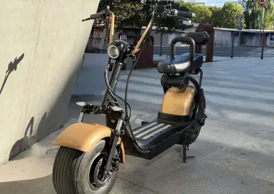 Elektrická Harley 40 Ah – úpravy, nová batéria