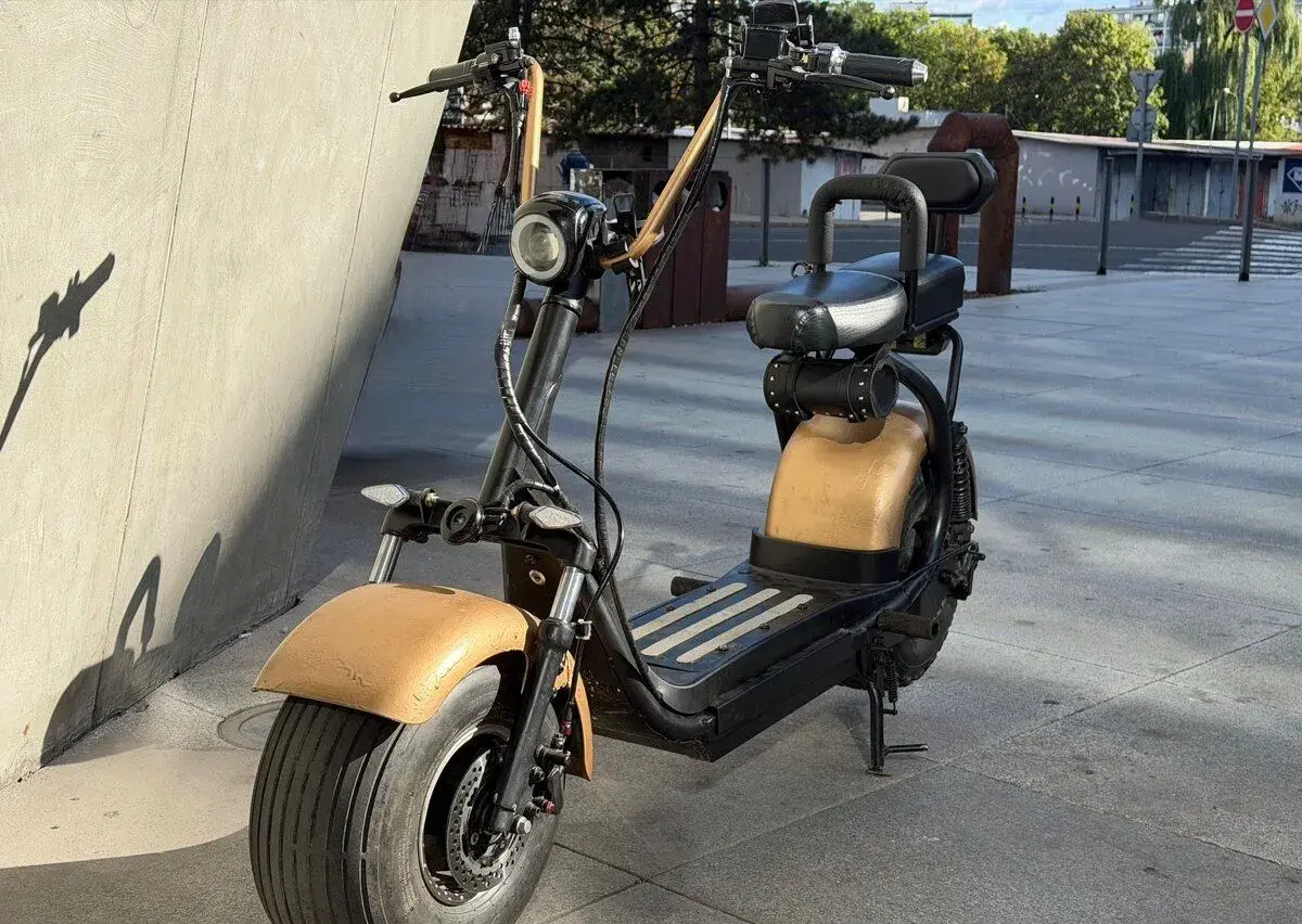Elektrická Harley 40 Ah – úpravy, nová batéria