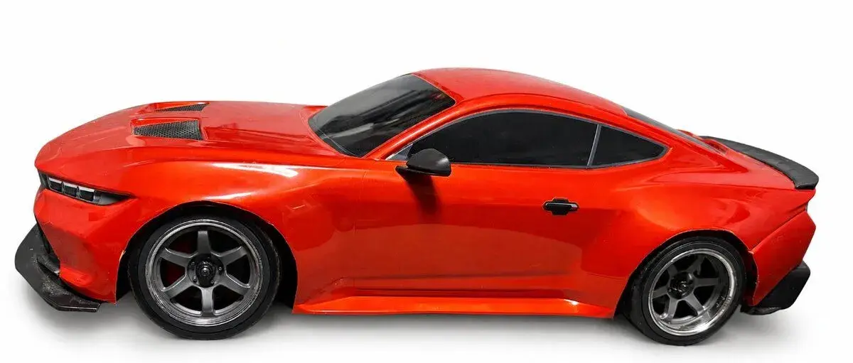 RC auto Traxxas 4-Tec Drift Ford Mustang 1:10 RTR, medené
