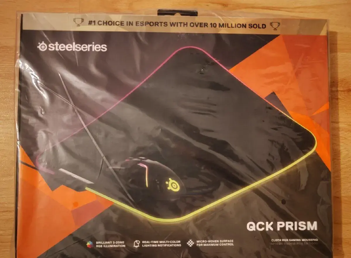 Steelseries RGB Gaming Mousepad QCK Prism (M)