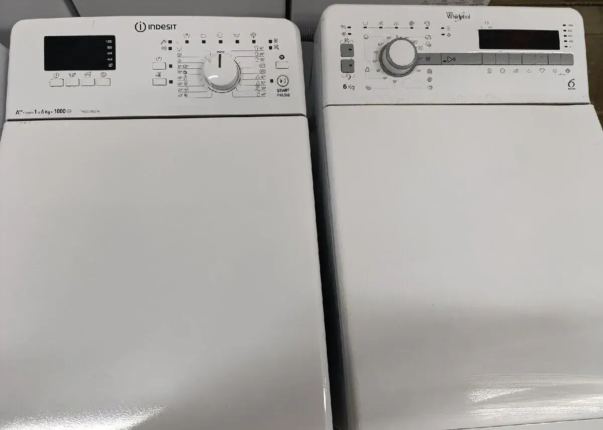 Práčky Whirlpool a Indesit