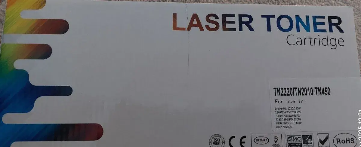 Toner, optický valec, tlačiareň Brother