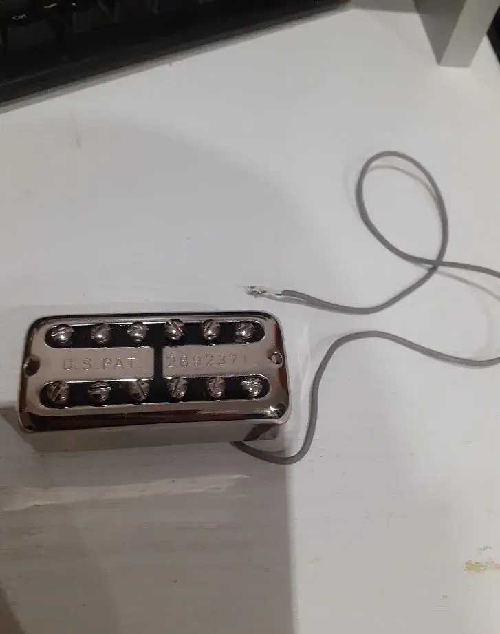 Gitarový snímač Gretsch Dual Coil Filter'Tron Bridge Nickel
